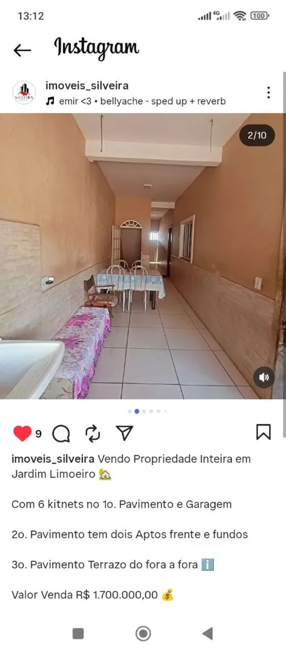 Vendo Propriedade com 2 aptos, 2 lojas ,6 kinets <br>6 kitnets no 1o. Pavimento e Garagem - Foto 2