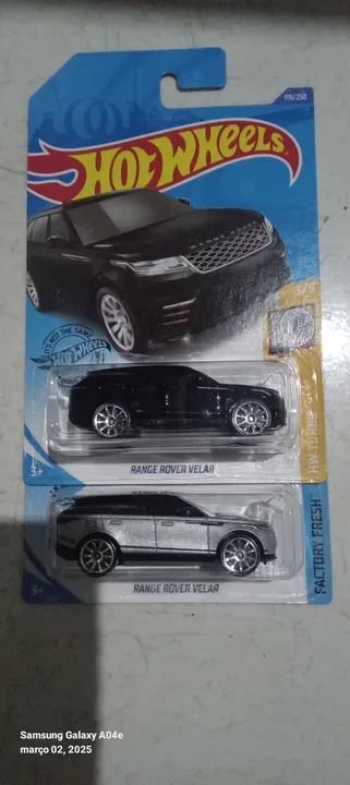 Hot wheels range rover velar