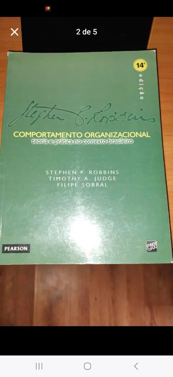 Livro Comportamento Organizacional 14ª Edição