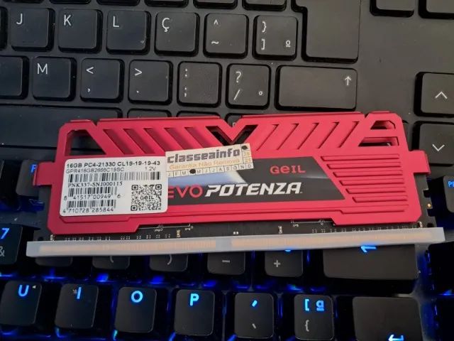 MEMÓRIA 16GB DDR4 PARA PC GAMER - Foto 2