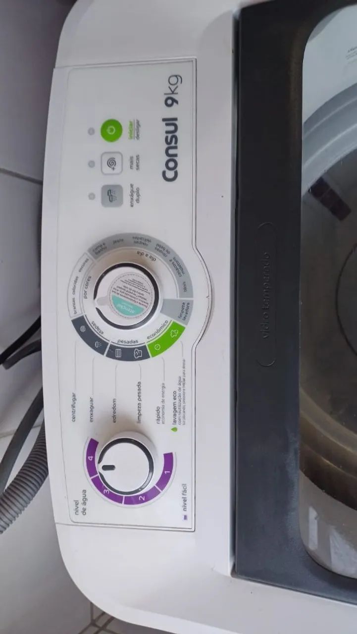Máquina de lavar Consul 9kg