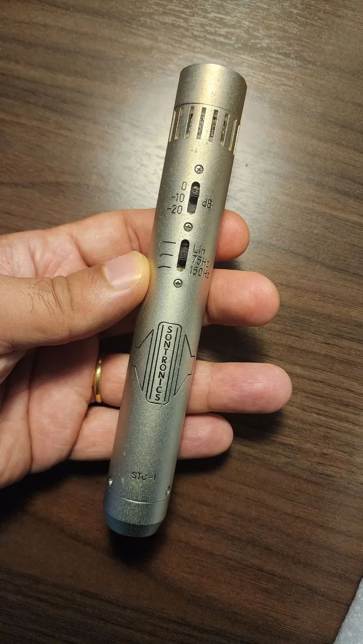 Microfone Condensador Cardioide Inglês Sontonics STC-1