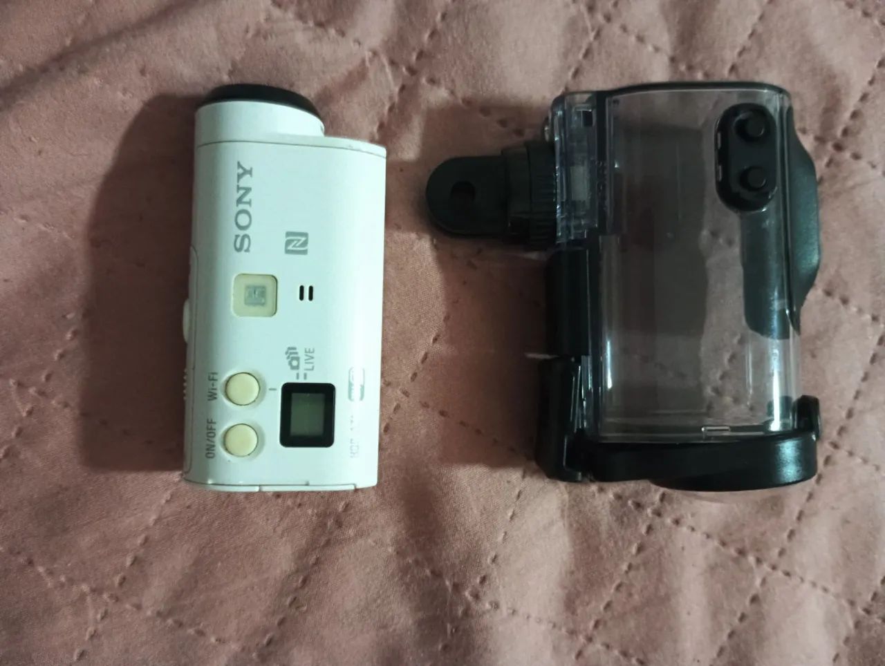 Câmera de Ação Sony com Case 