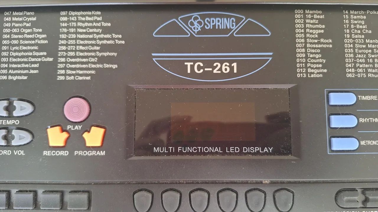 Teclado Estudante Spring TC-261 - Foto 2