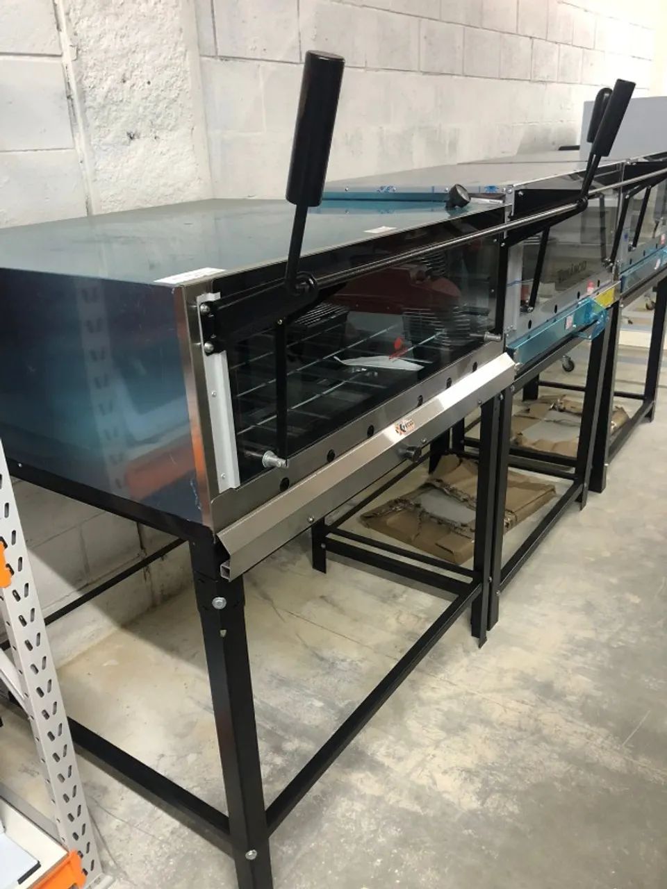 Forno de lastro a gás porta guilhotina 90cm  - Foto 2