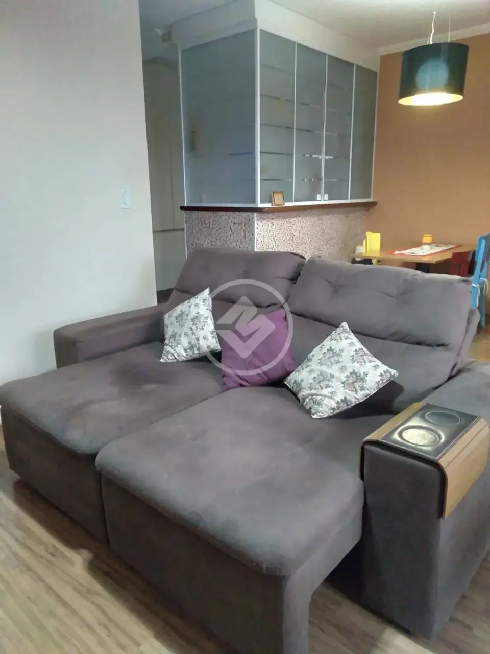 Vendo Charmoso Apartamento 63m com Varanda, 2 Dormitórios, 1 Vaga de Garagem - Chácara San - Foto 5