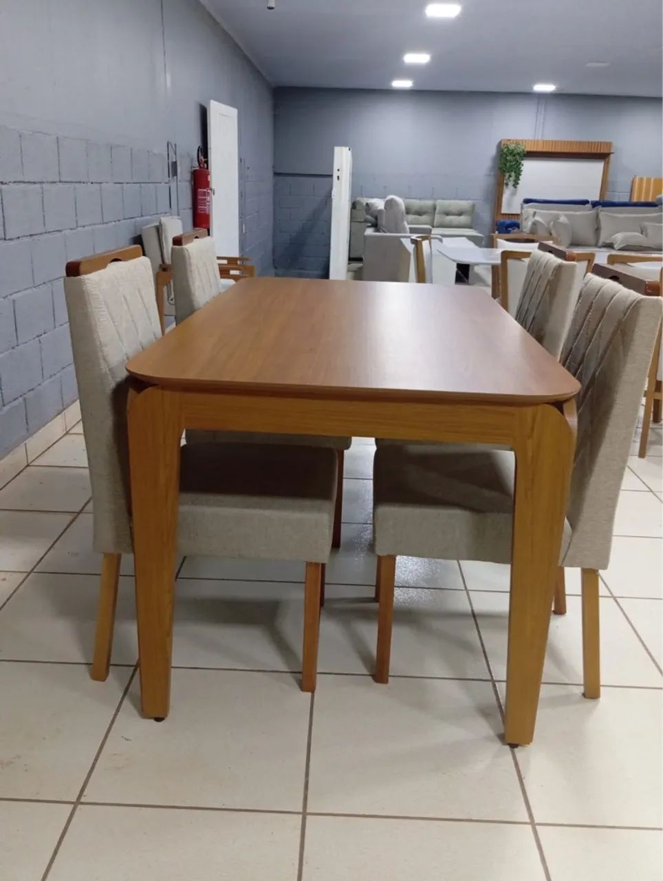 Mesa de Jantar 120x80 4 Cadeiras Pronta Entrega  - Foto 2