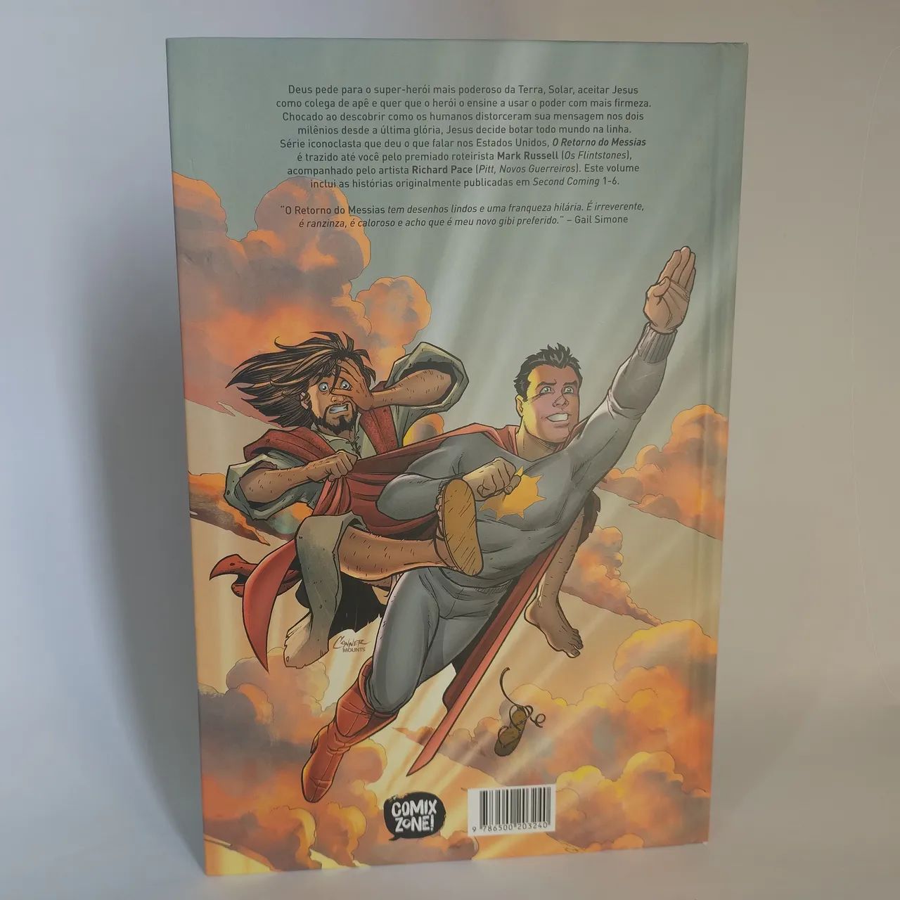 O Retorno do Messias (05/2021) Comix Zone! - Capa dura  Capa dura Roteiro: Mark Russell De - Foto 2