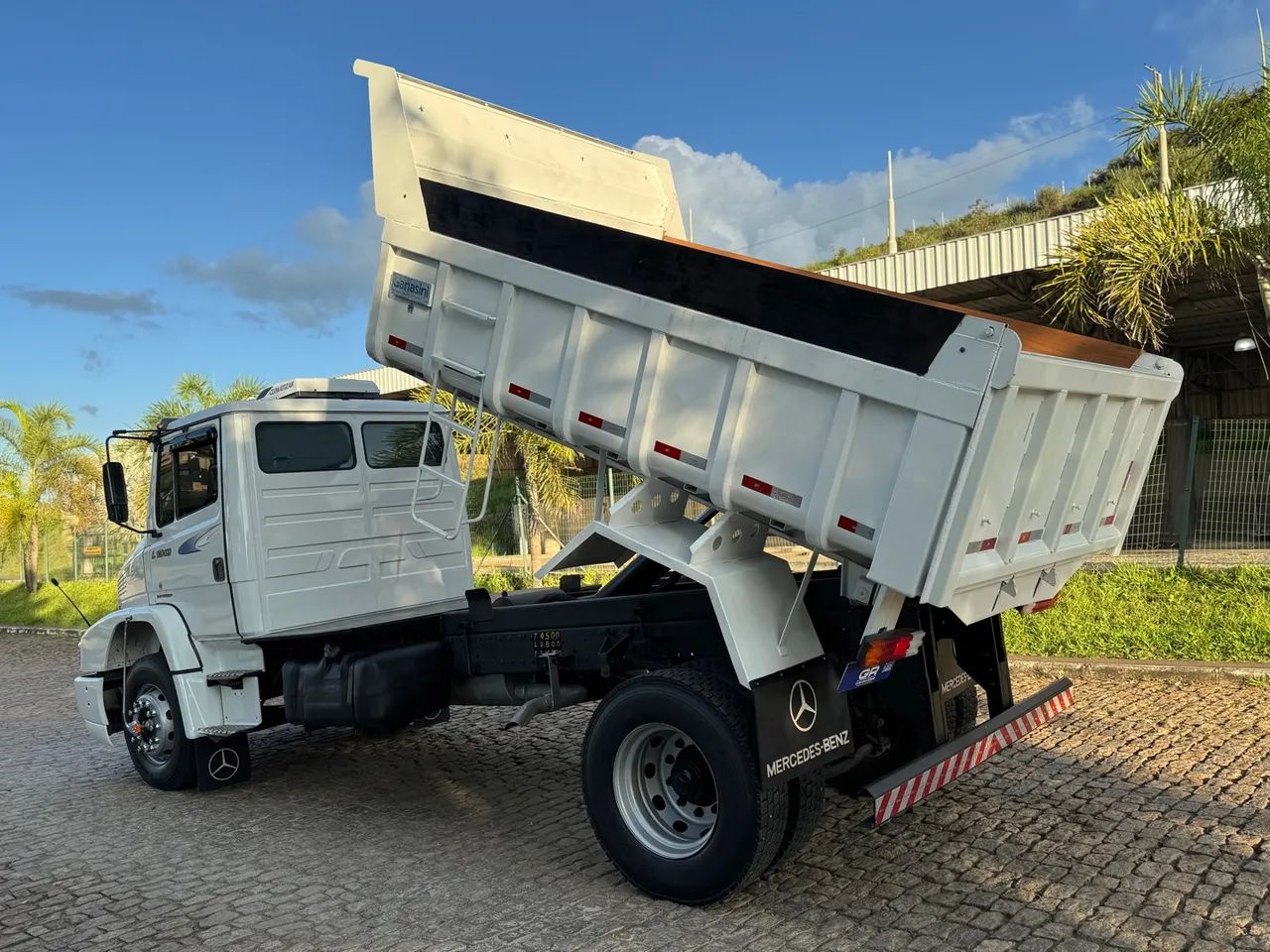 Caminhão MB 1318 2008 Caçamba toco apenas 126.000 Km extra Raridade  - Foto 5