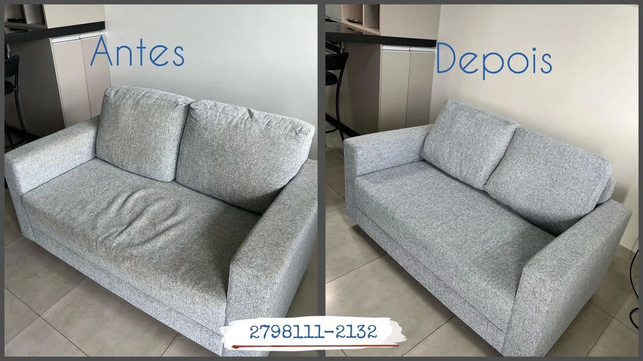 Limpeza de sofá profissional 