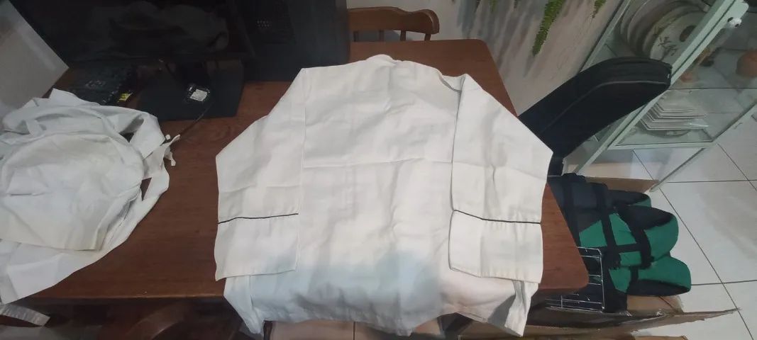 uniforme dolma completo chef cozinheiro senac - Foto 3