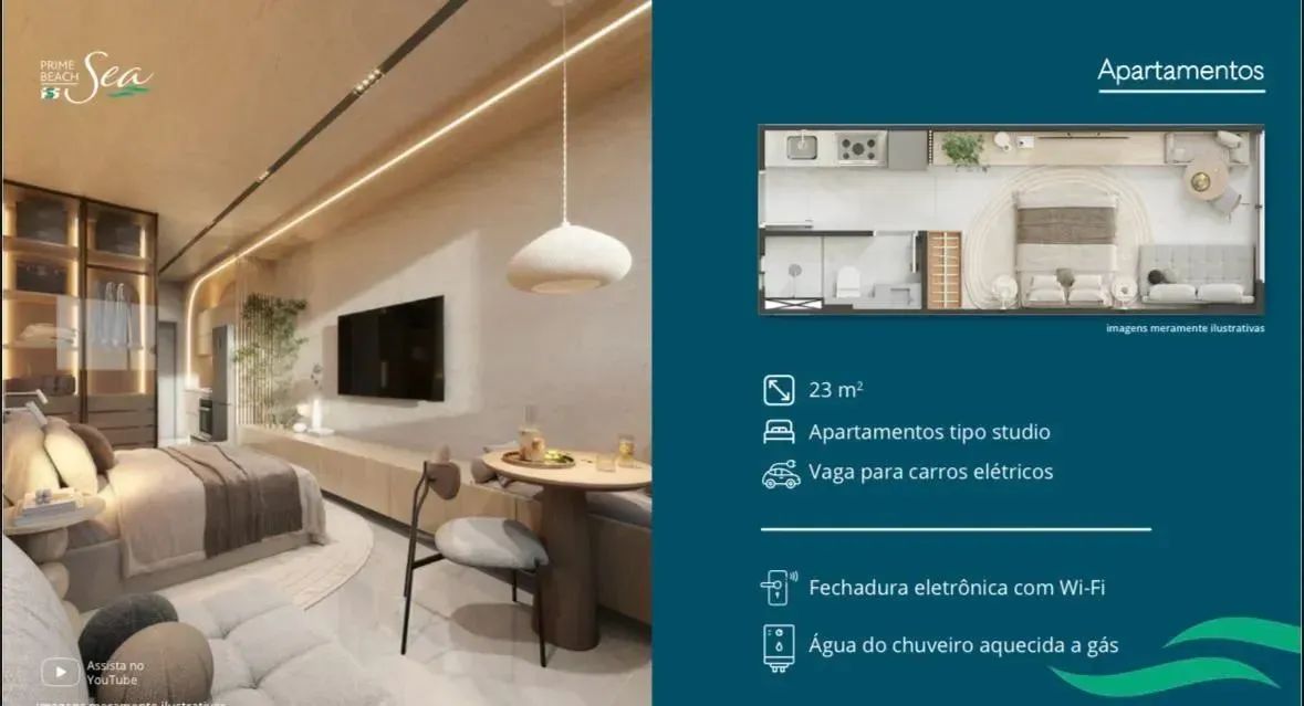 Imóvel para venda com 23 metros quadrados com 1 quarto em TAMANDARE I - Tamandaré - PE - Foto 12