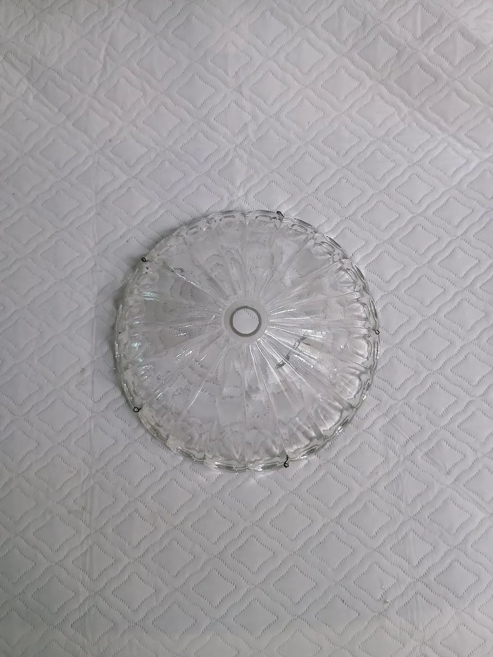 Peça de lustre de cristal