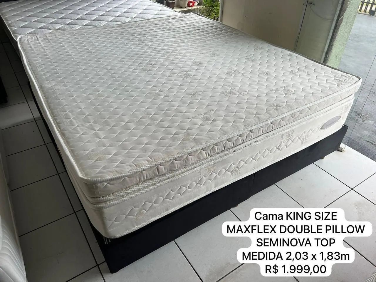 Cama King Size Maxflex Double Pillow
