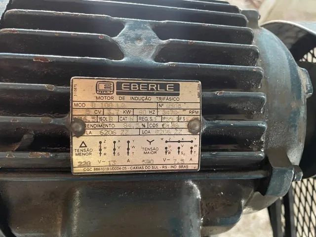 COMPRESSOR PEG 250L - 5CV - VAZÃO 20 PÉS³/MIN - Foto 5
