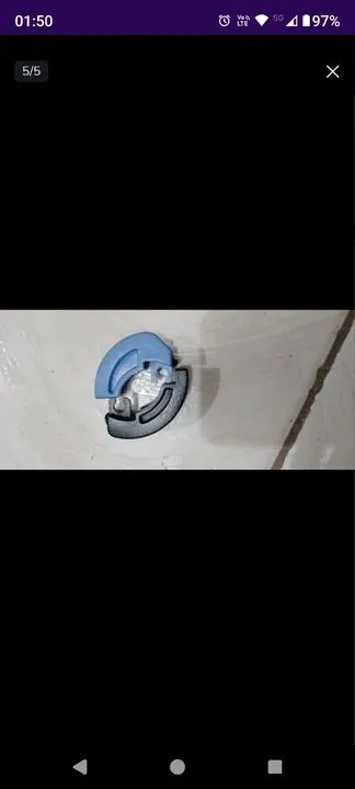 2 polias da pearl pra pedal eliminator  - Foto 3