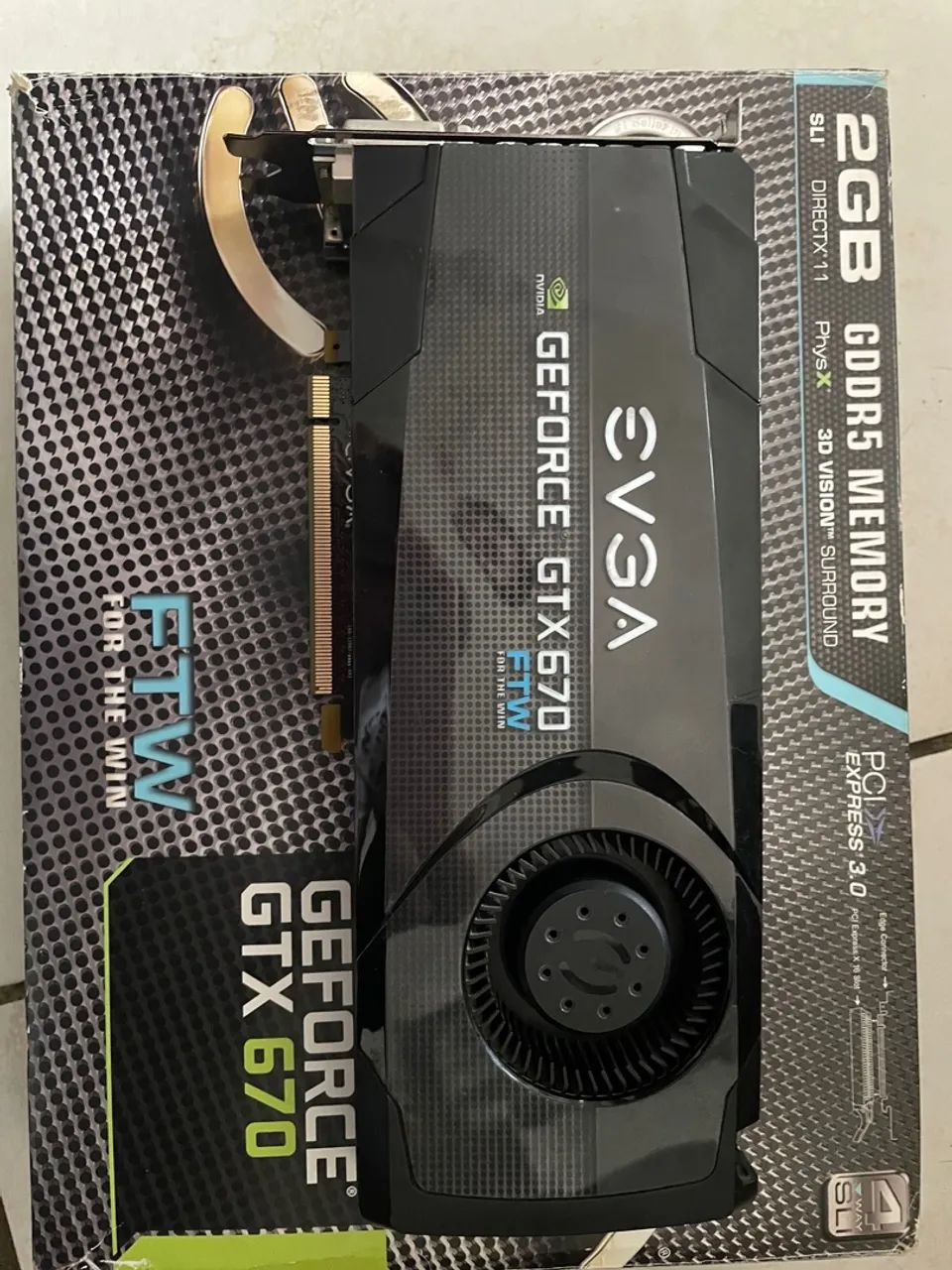 Placa de vídeo e GTX 670