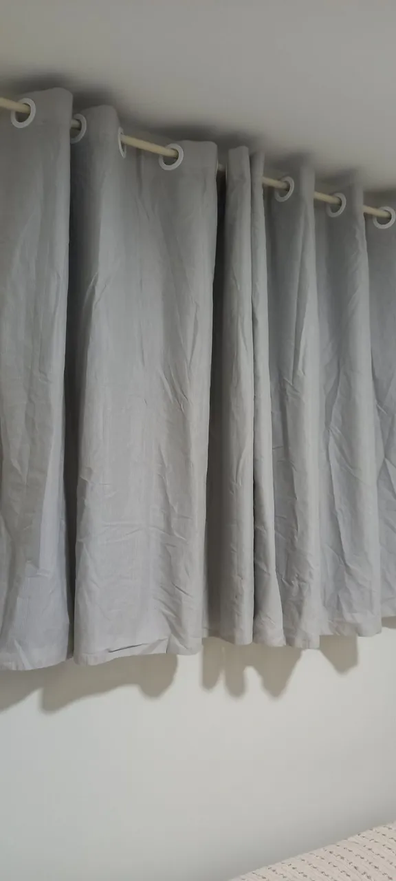 Cortinas Cinzas blackout