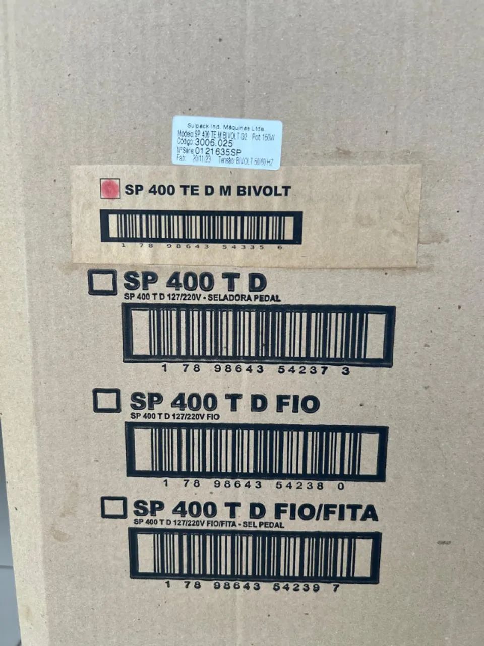 Seladora para selagem de sacos plásticos Nova - Foto 4