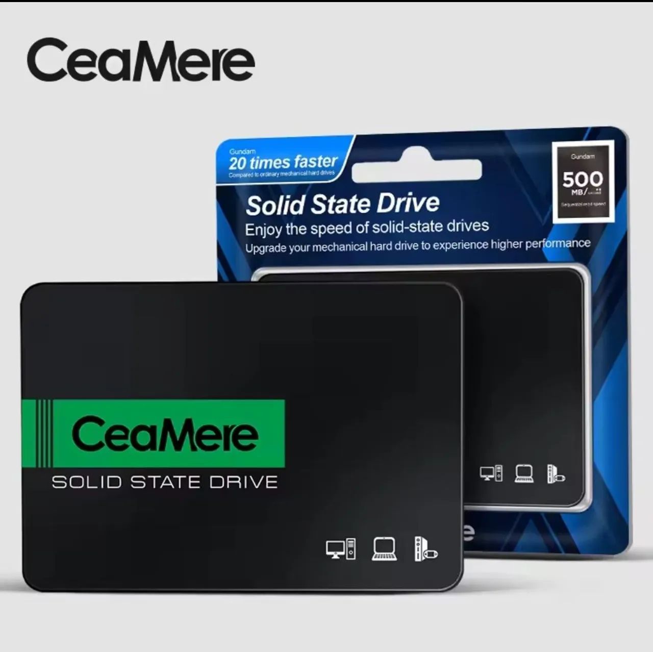 SSD 2.5" CeaMere 240gb- Alta Velocidade e Desempenho!