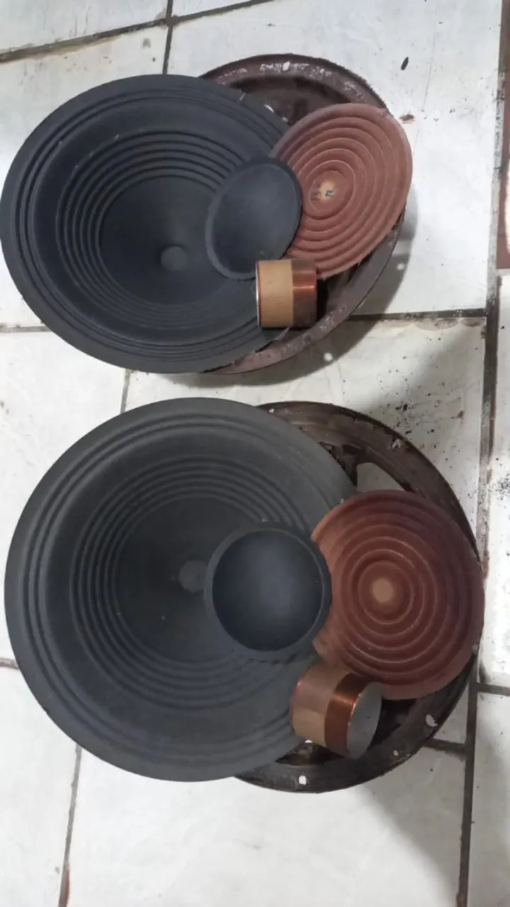 2 Auto Falantes de 15" + Kit Completo para Reforma
