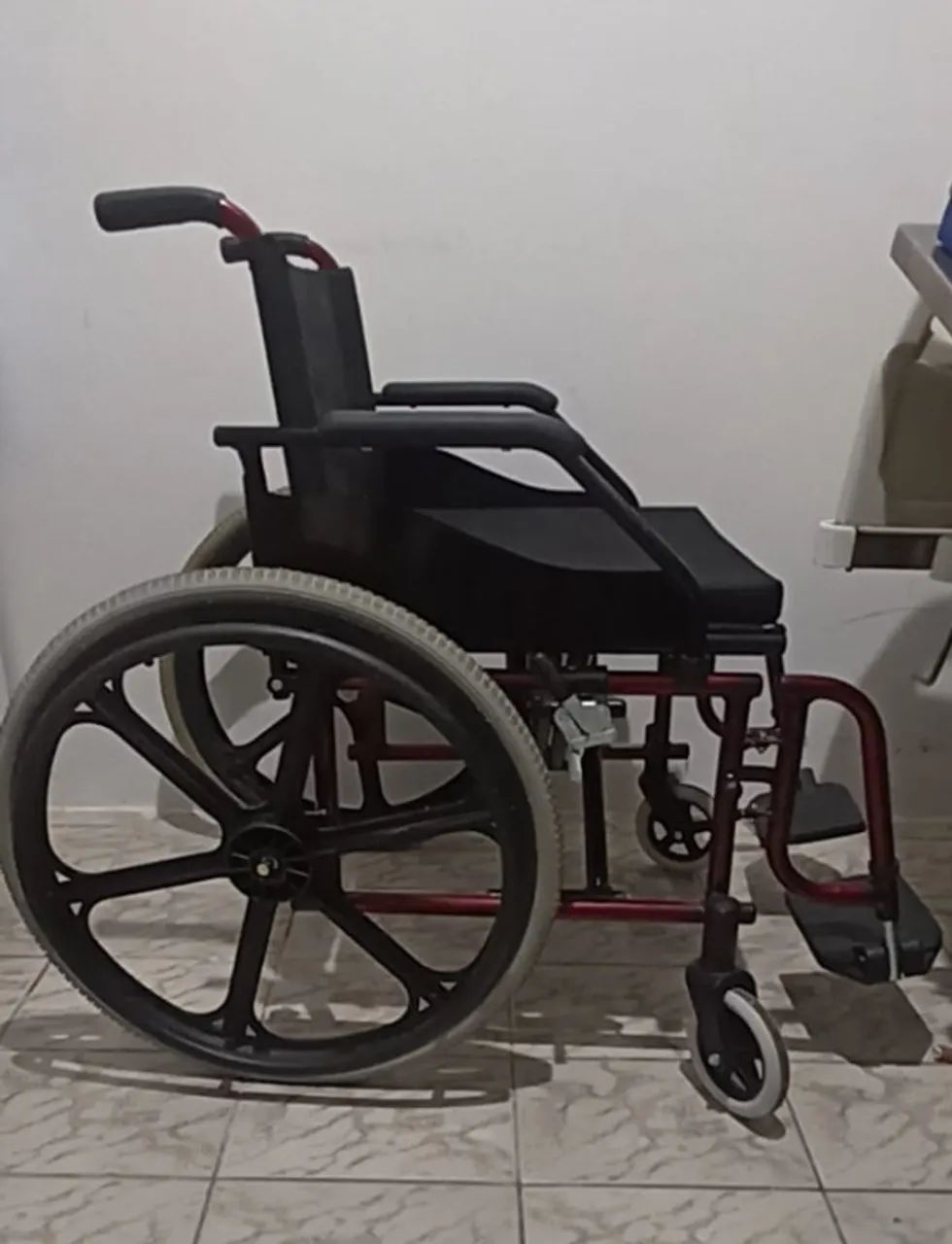 Cadeira de Rodas Elite Plus Obeso 