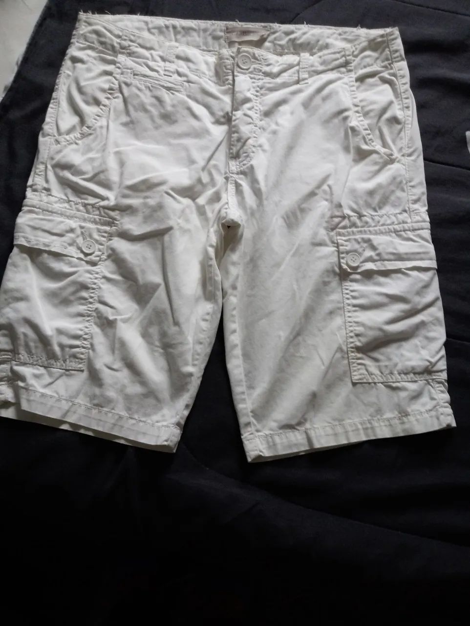 Bermuda branca masc. Calvin Klein