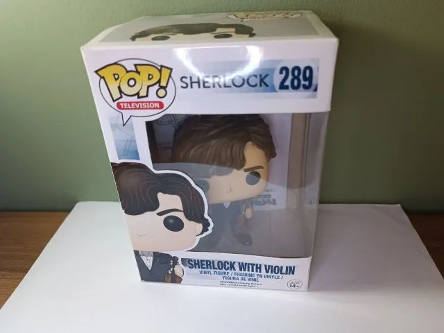 Funko Pop! Vinyl TV: Sherlock - SHERLOCK HOLMES (com Violino) #289