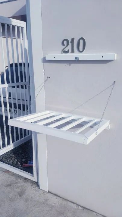 Lixeira de alumínio externa  - Foto 4