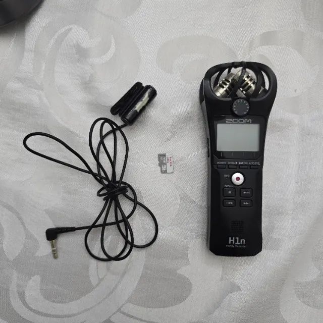 Gravador Zoom H1n Handy Recorder com Lapela da Sony de Brinde e Cartão de Memória - Foto 3