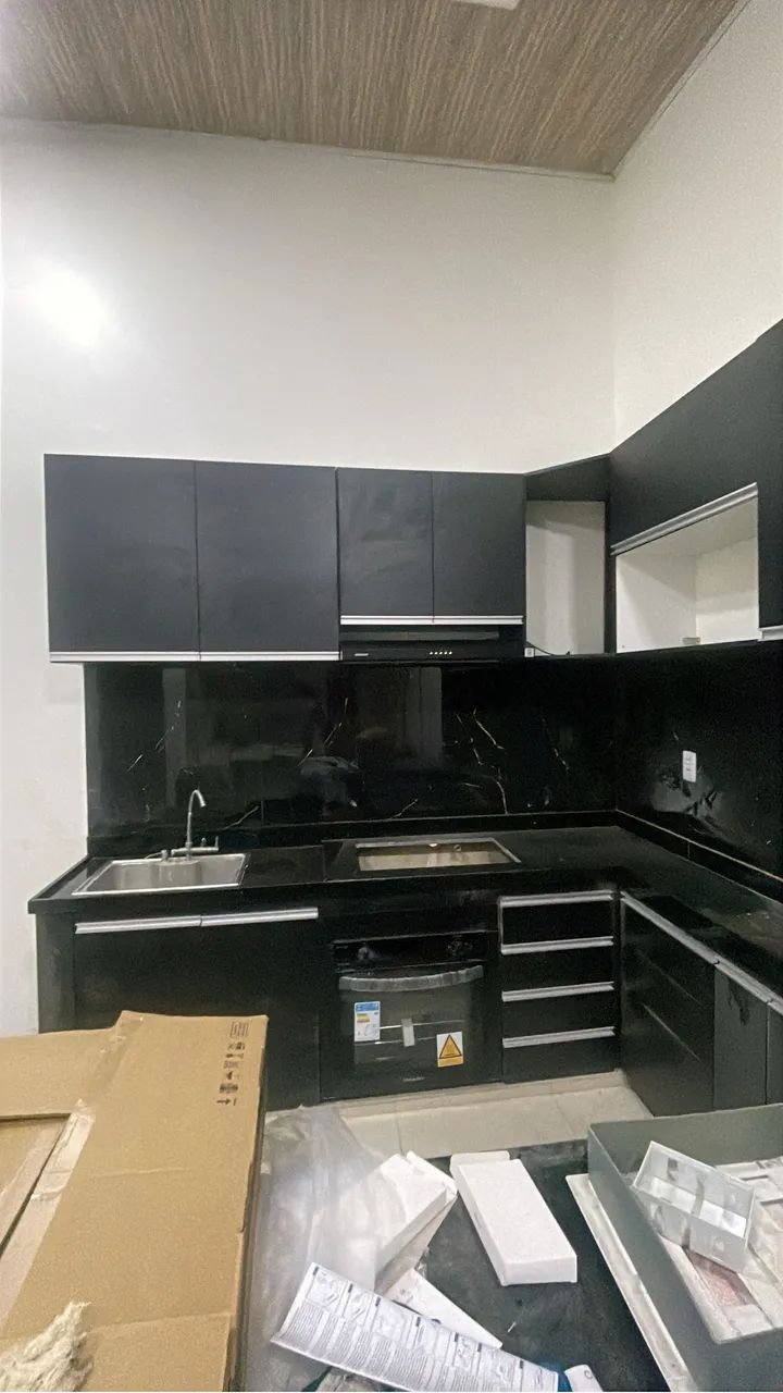 Cozinha em Mdf branco tx 