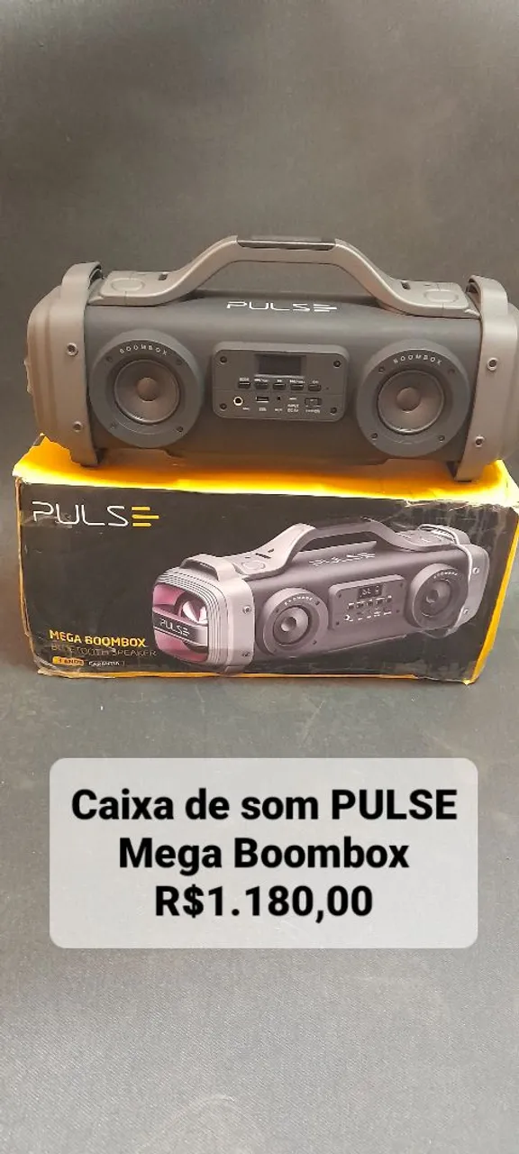 Caixa de Som Pulse Mega Boombox