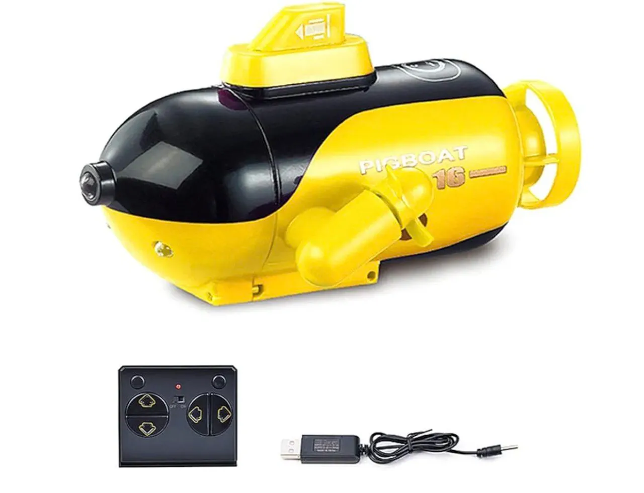 Mini submarino sem fio com controle remoto (produto novo)