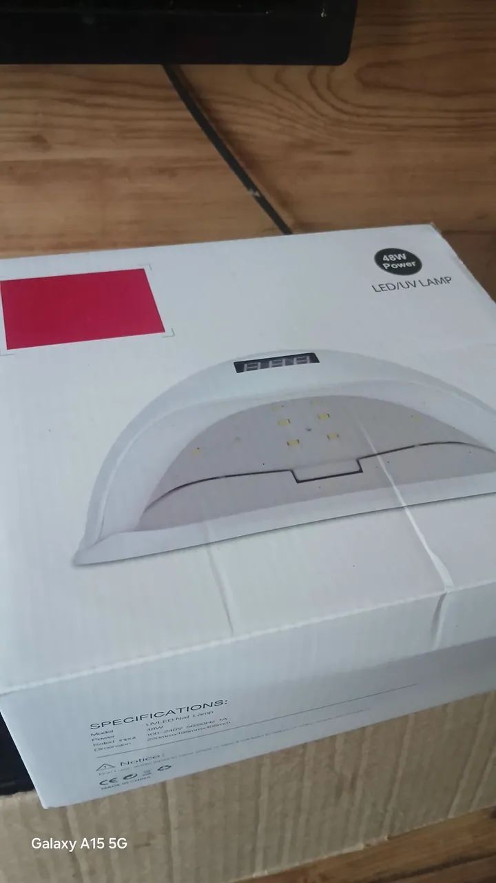 Lâmpada de Unhas UV LED 48W