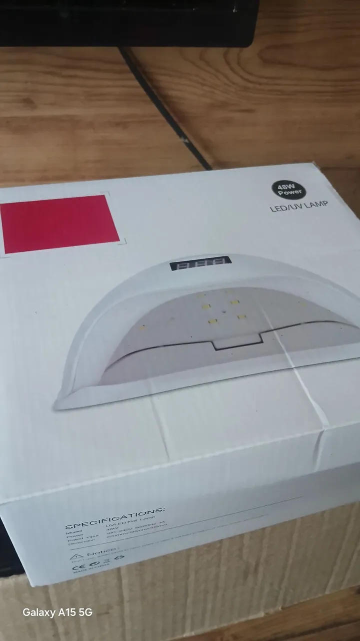 Lâmpada de Unhas UV LED 48W
