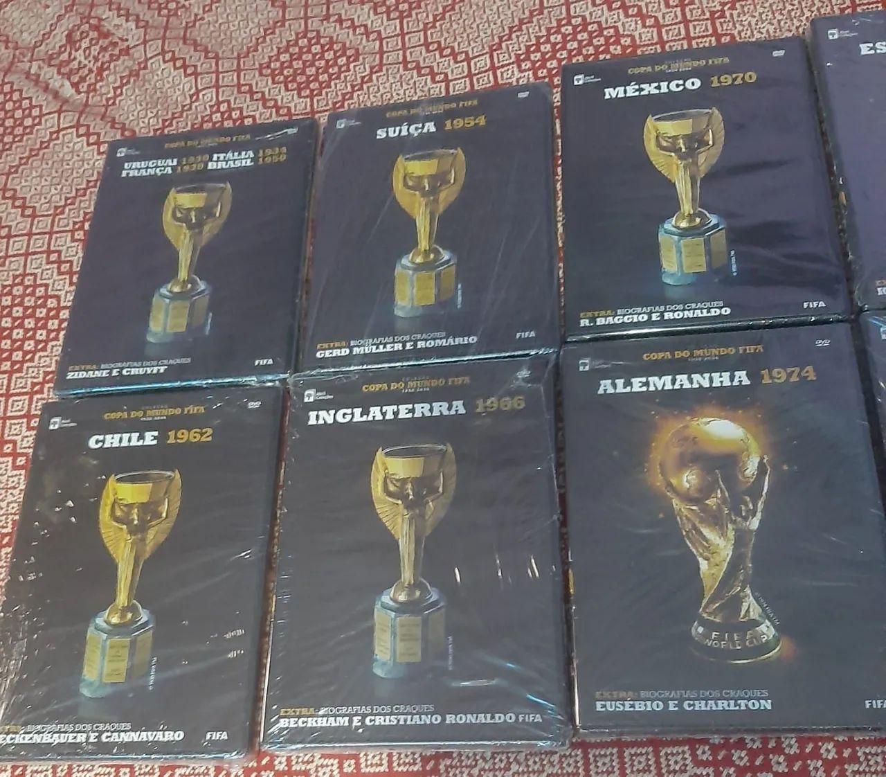 Coleção Completa de DVDs da Copa do Mundo FIFA - Foto 4