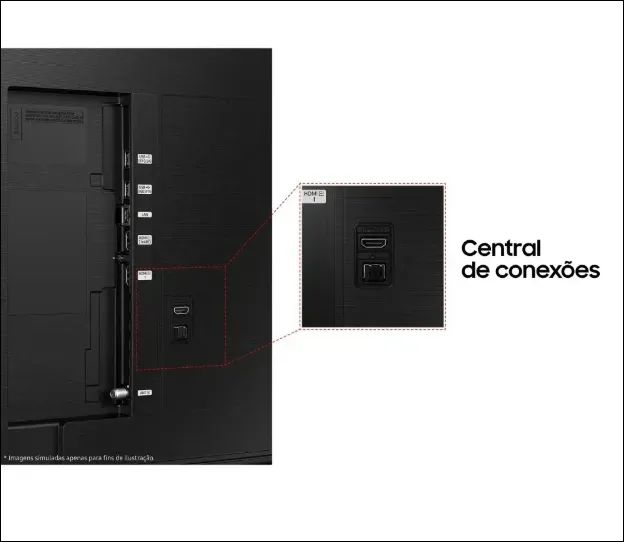 Samsung Smart Tv 50 Polegadas Qled 4k Q60d 2024 LACRADA COM NF - Foto 3