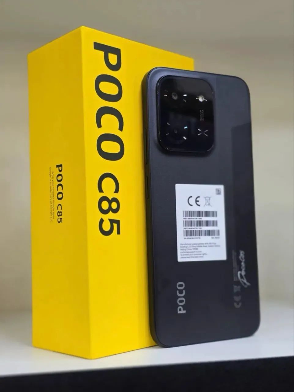 Xiaomi Poco C85 Dual Sim 8gb Ram 256gb Rom Preto (Pronta entrega