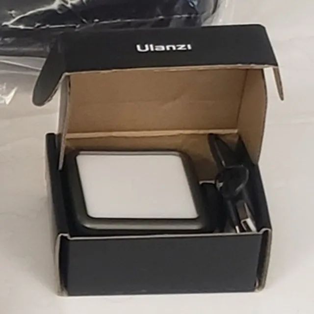 Kit Vlogging Profissional com Tripé HRebos, 2 Minis Led, Microfone e Estabilizador Ulanzi - Foto 5