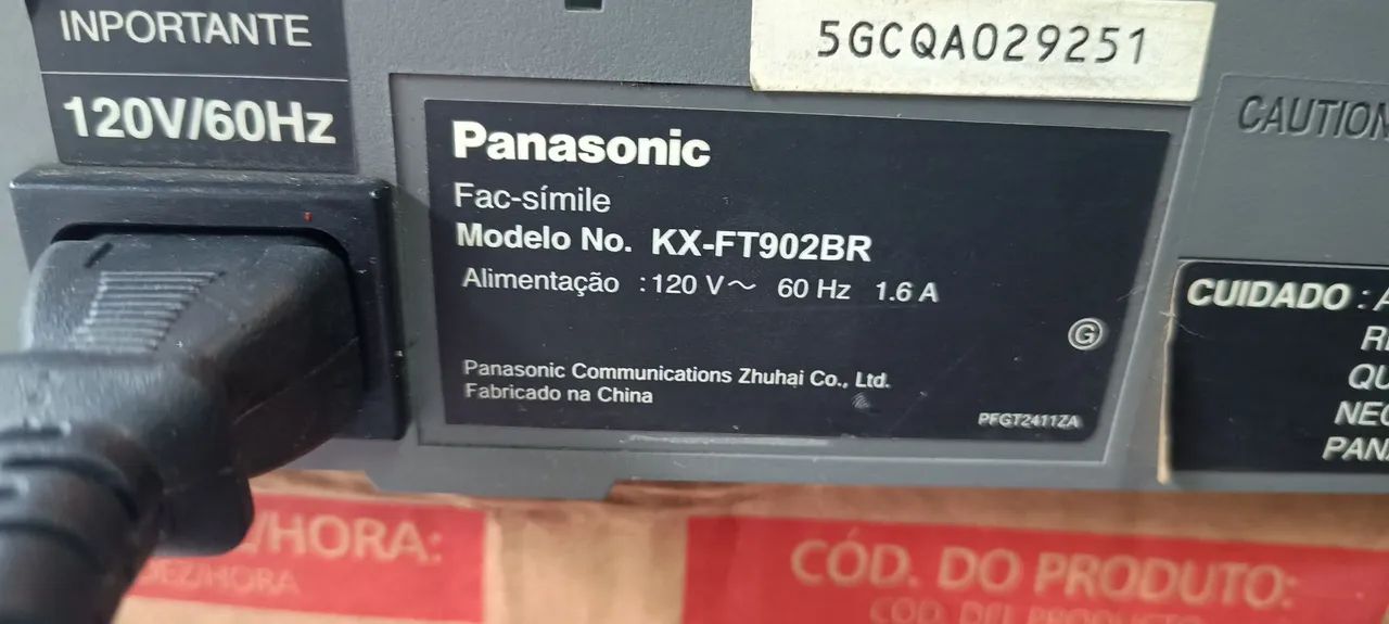 Fax Panasonic KX-FT902 - Foto 2