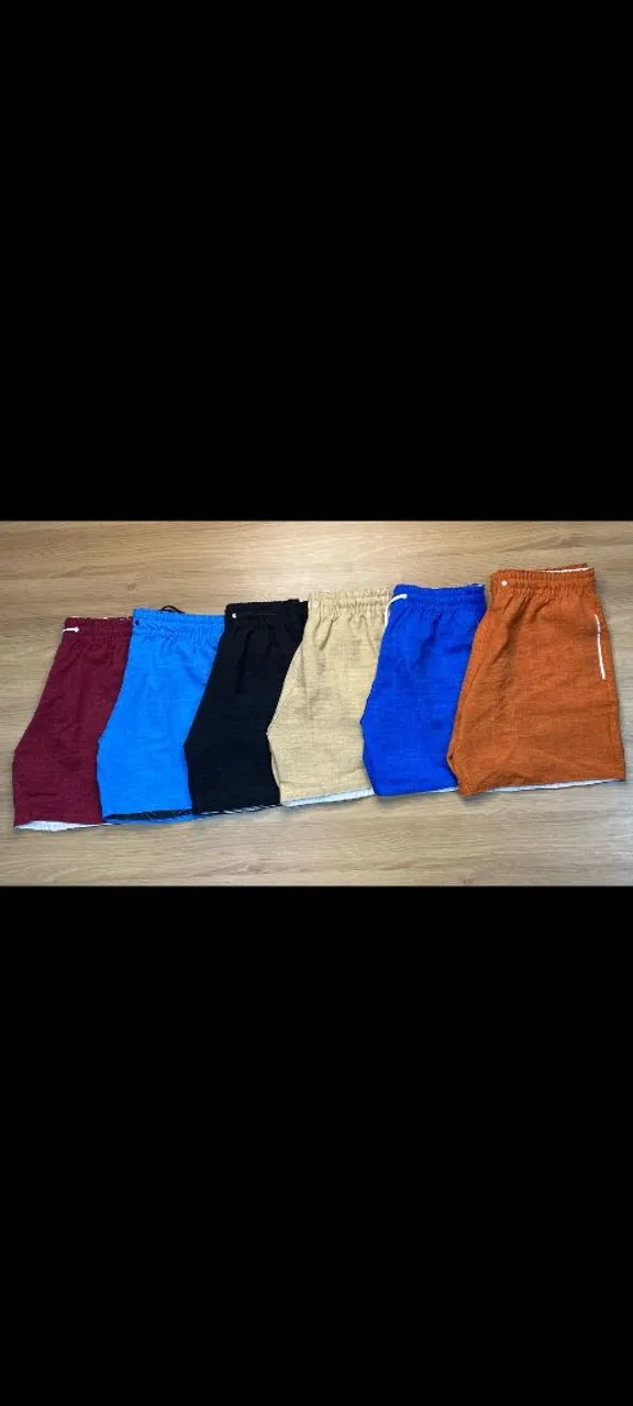 Shorts masculinos de diversas cores