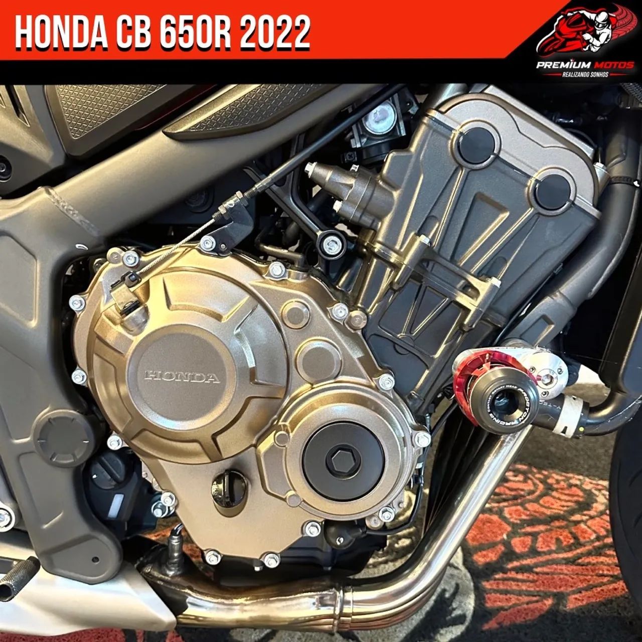 Cb 650r Abs 2022 com  2.633KM RODADOS - Foto 4