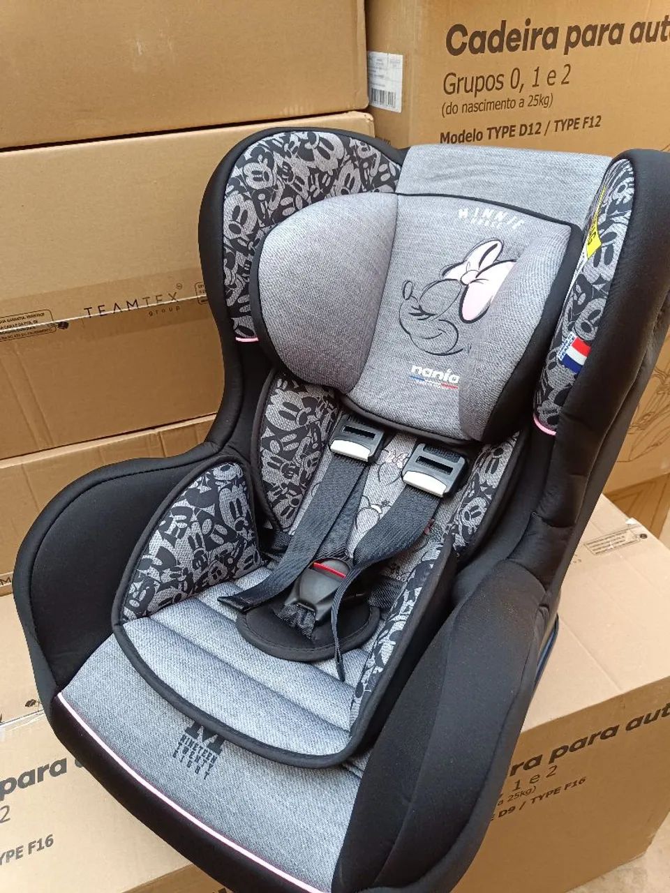 Cadeirinha de carro Mickey Mouse Nania reclinável 0 a 25kg - Foto 3