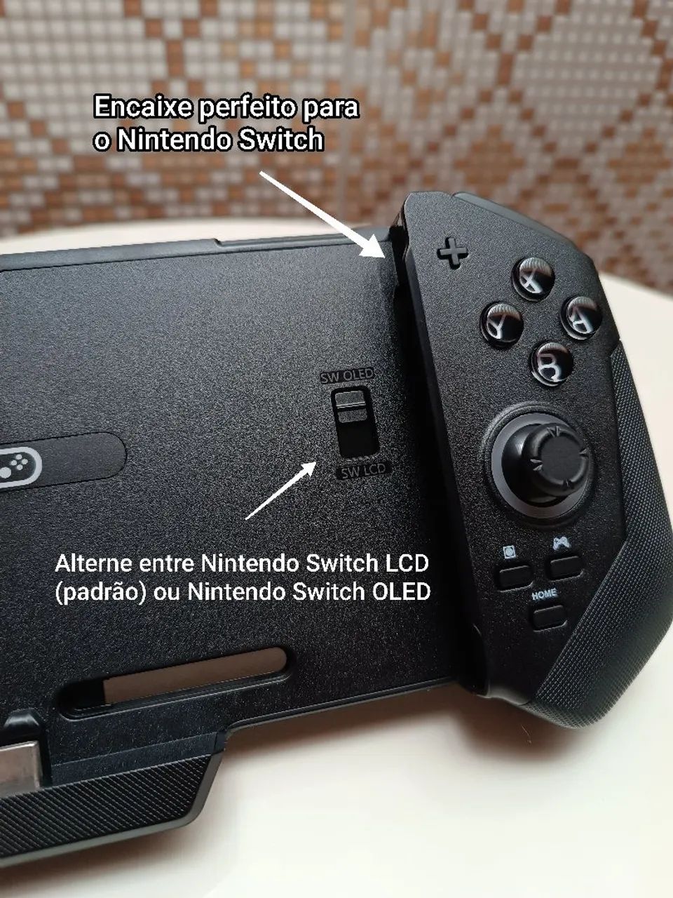Controle Gamer Saitake STK-7047 para Nintendo Switch Padrão e OLED - Foto 2