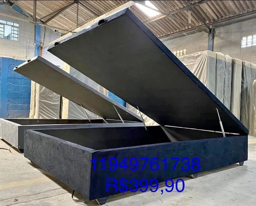 Cama Box com Baú - Ótima Oportunidade! - Foto 2