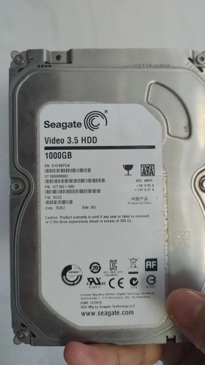 HD Seagate 1TB