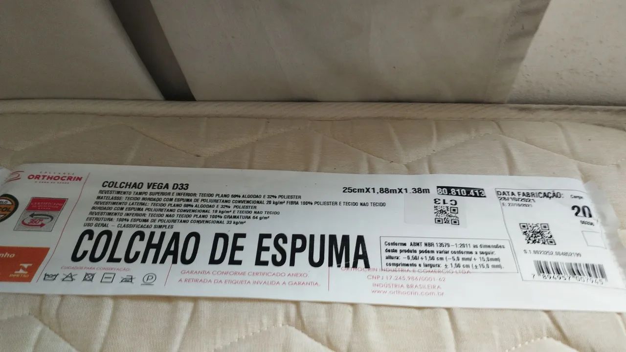 Cama de casal baú com colchão  - Foto 4