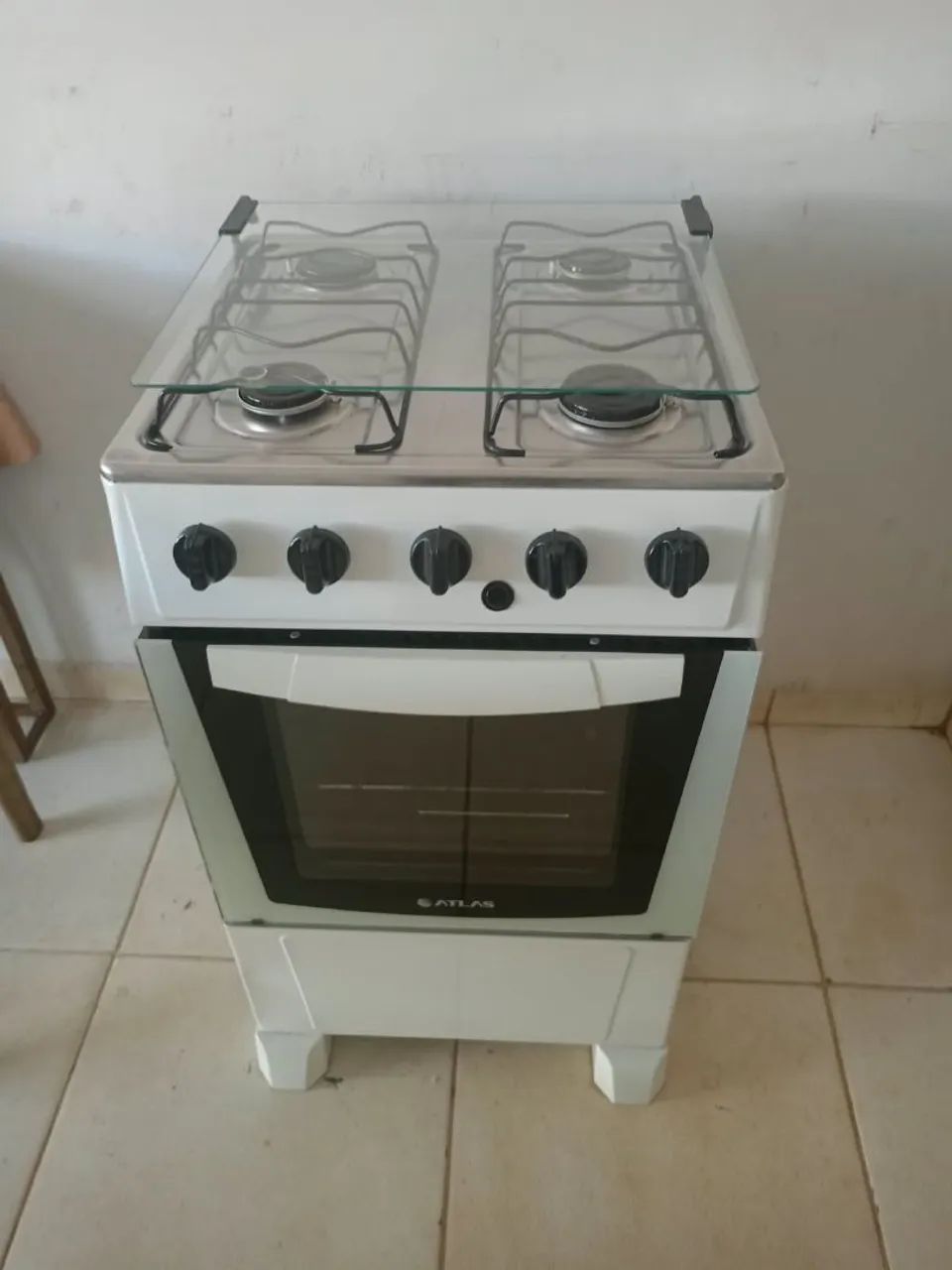Fogão 4 bocas automático 