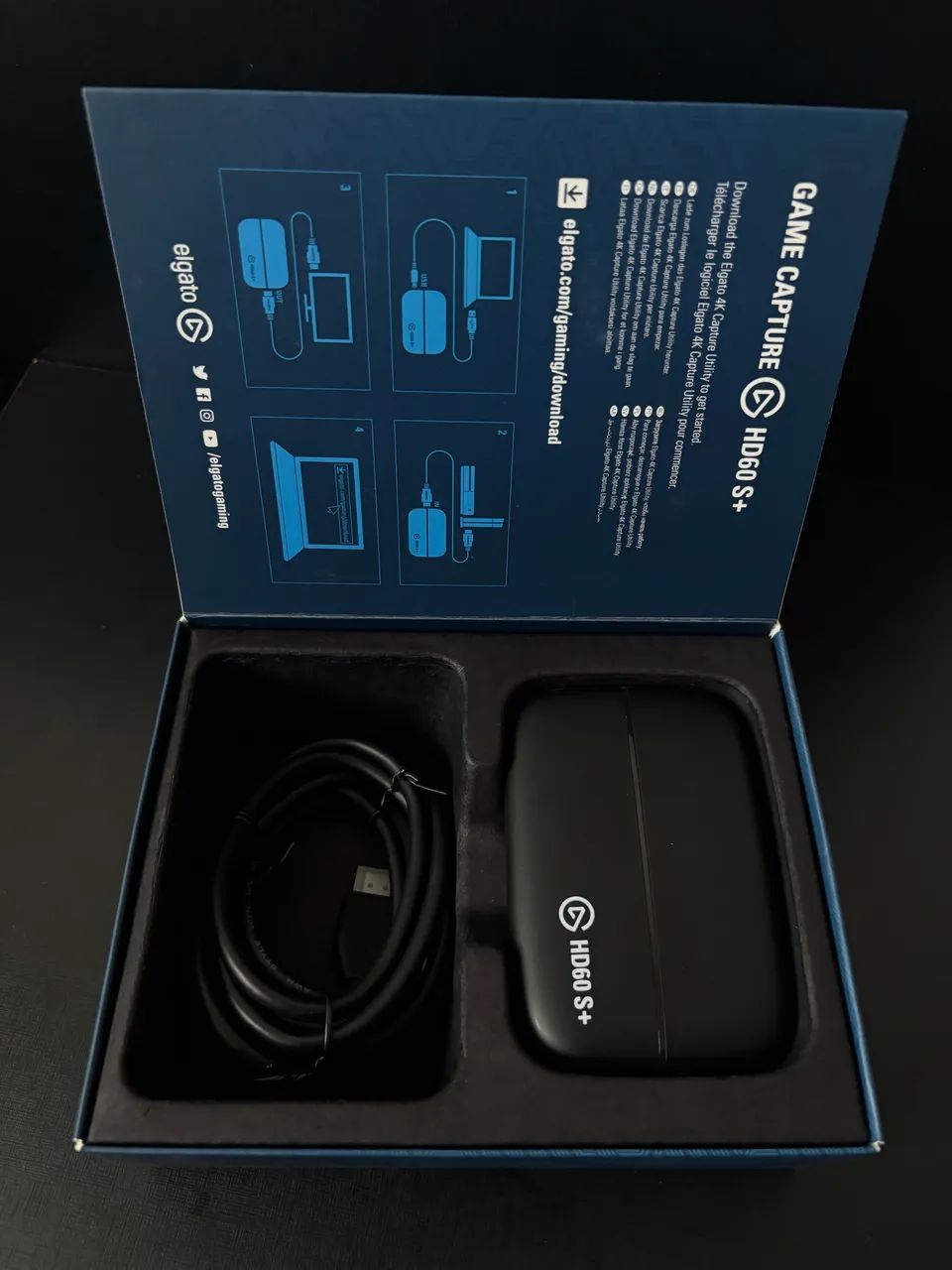 Placa de Captura Elgato HD60 S+ - Nova na Caixa - Foto 5