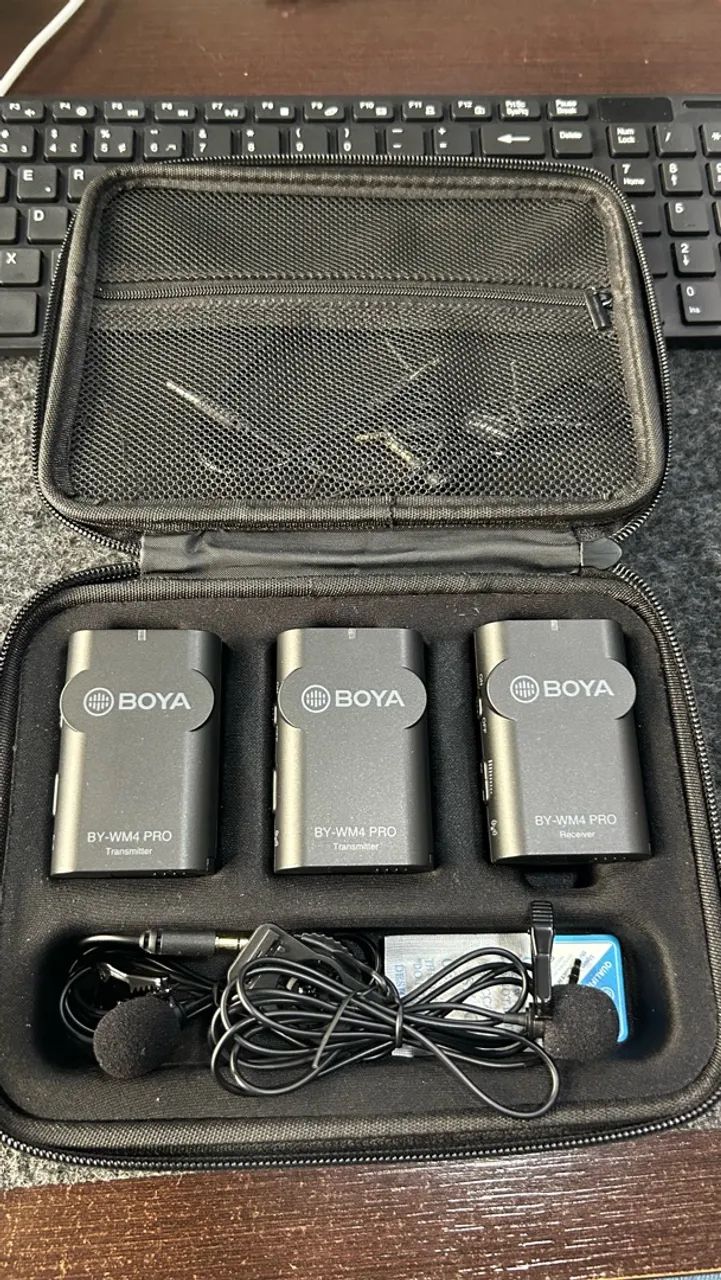 Microfone de lapela BOYA
